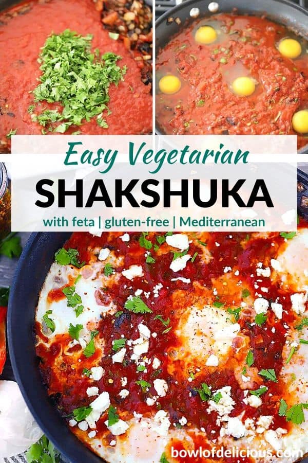 Pinterest image for shakshuka.